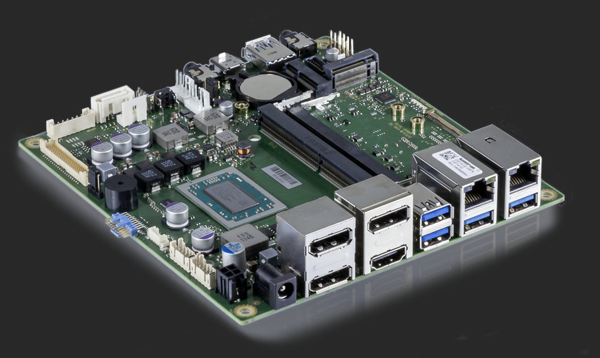 KONTRON PRESENTS NEW AMD-BASED MOTHERBOARD D3714-V/R MSTX INCLUDING MATCHING CHASSIS